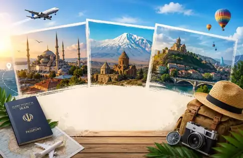 بهترین کشورهای بدون ویزا برای ایرانیان